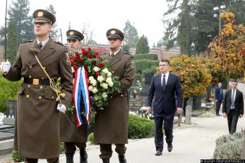 : Pozvao premijera i predsjednika Sabora da svi zajedno jučer odaju počast poginulima - Zoran Milanović / Foto GORAN STANZL/PIXSELL