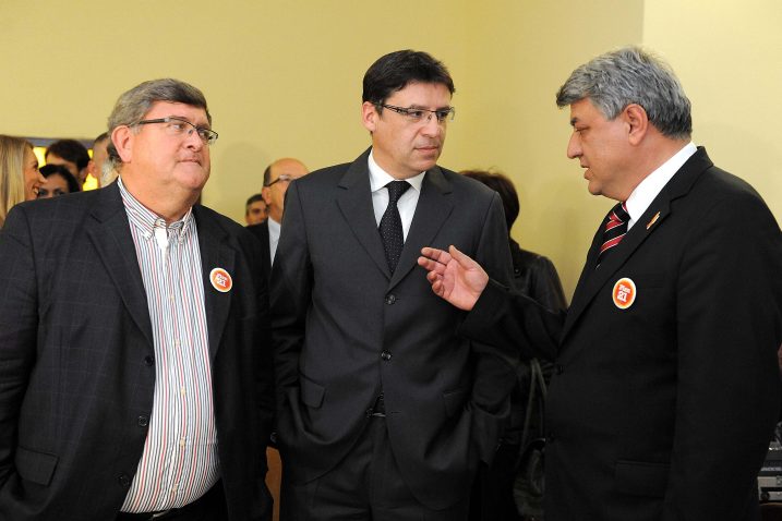 Vojko Obersnel, Željko Jovanović i Zlatko Komadina, Foto: S. DRECHSLER
