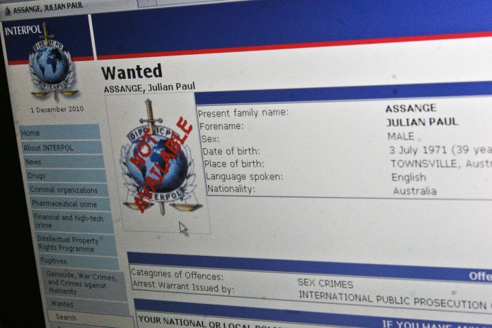 WikiLeaks/AFP