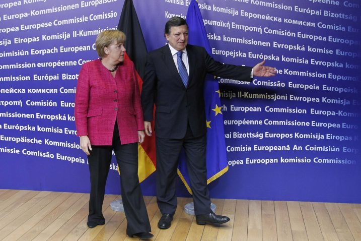 Angela Merkel i Jose Manuel Barroso / Foto Reuters