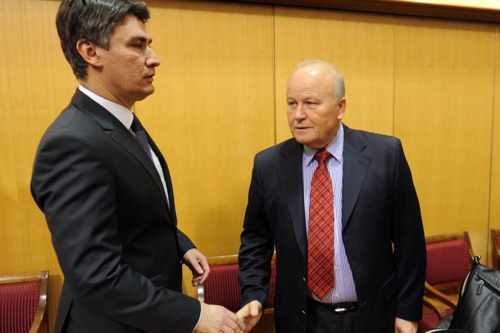 Zoran Milanović i Slavko Linić, Foto: D. KOVAČEVIĆ