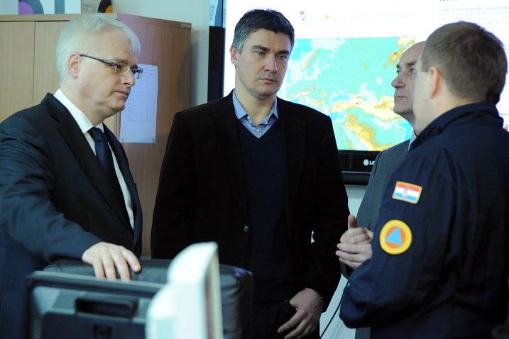 Ivo Josipović i Zoran Milanović, Foto: N. REBERŠAK