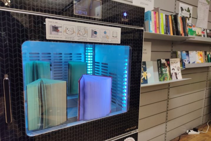 Novi uređaj za sterilizaciju knjiga u GKR-u