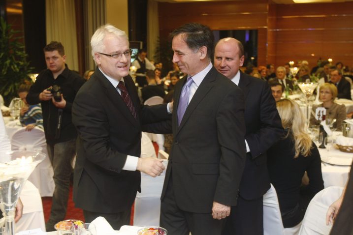 Ivo Josipović i Milorad Pupovac / Foto Goran Mehkek / Cropix