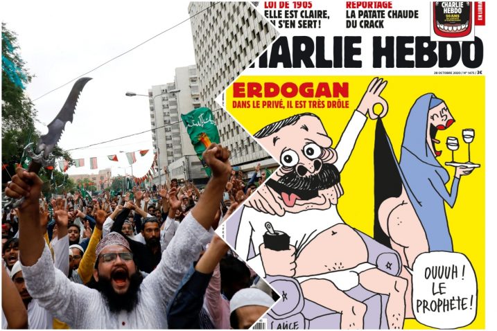 Foto Reuters, Screenshot Facebook Charlie Hebdo
