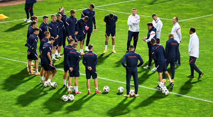 Hrvatska nogometna reprezentacija/Foto HNS