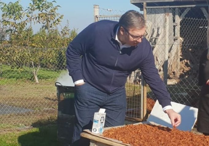 Foto Screenshot Instagram Aleksandar Vučić