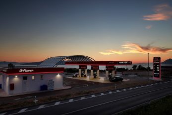 Nova Adria oil beznisnka postaja u Makarskoj