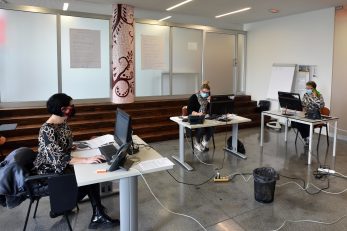 Infocentar smješten je u Kampusu na Trsatu, u prizemlju caffe bara Akvarij / Foto : D. ŠKOMRLJ