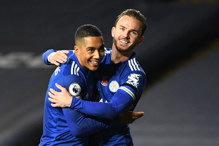 Youri Tielemans i James Maddison (Leicester City)/Foto REUTERS