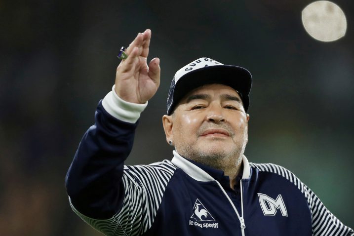 Diego Armando Maradona/Foto REUTERS