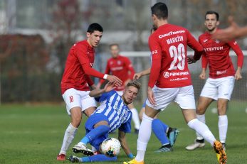 Karlo Milinović tijekom ogleda s Rudešom/Foto Arhiva NL