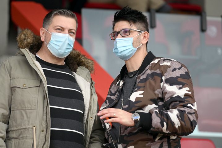 Josip Ostrogović i predsjednik Saša Matijaš/Foto Arhiva NL