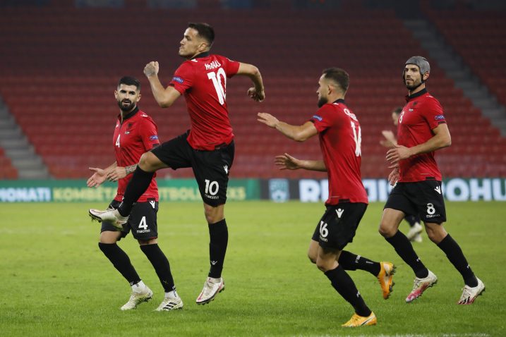 Albanci su u konačnici ostvarili uvjerljivu pobjedu/Foto REUTERS