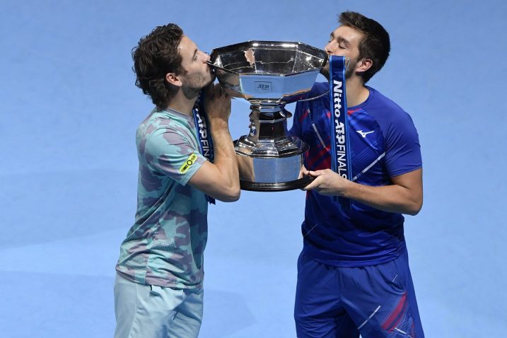 VRIJEDAN TROFEJ - Wesley Koolhof i Nikola Mektić/Foto REUTERS