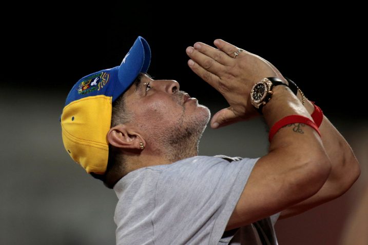 Diego Armando Maradona/Foto REUTERS