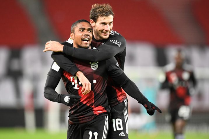 Douglas Costa i Leon Goretzka (Bayern)/Foto REUTERS