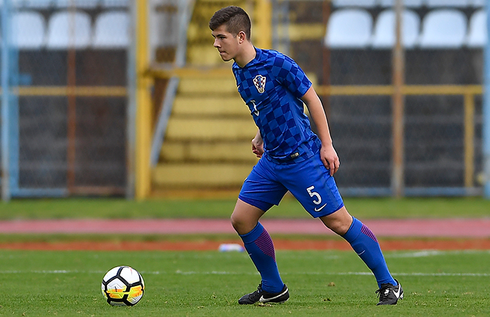 Marko Putnik u dresu reprezentacije/Foto NK Rijeka