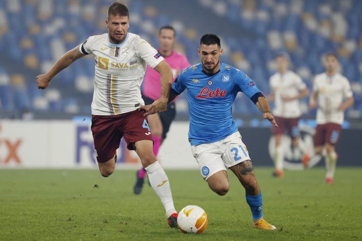 NA SAN PAOLU - Nino Galović i Matteo Politano/Foto REUTERS