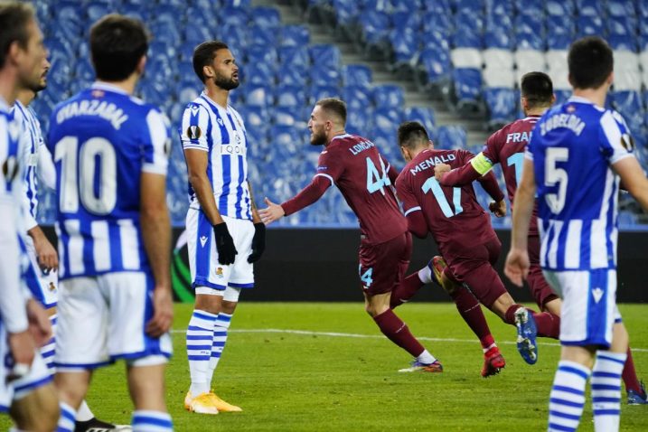 Riječani slave, Real Sociedad u čudu/Foto REUTERS