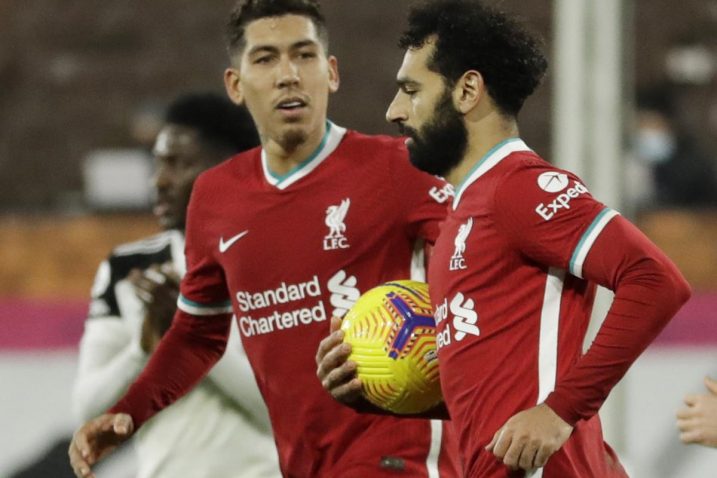Firmino i Salah (Liverpool)/Foto REUTERS