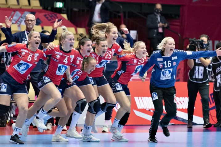 Slavlje Norvežanki/Foto REUTERS