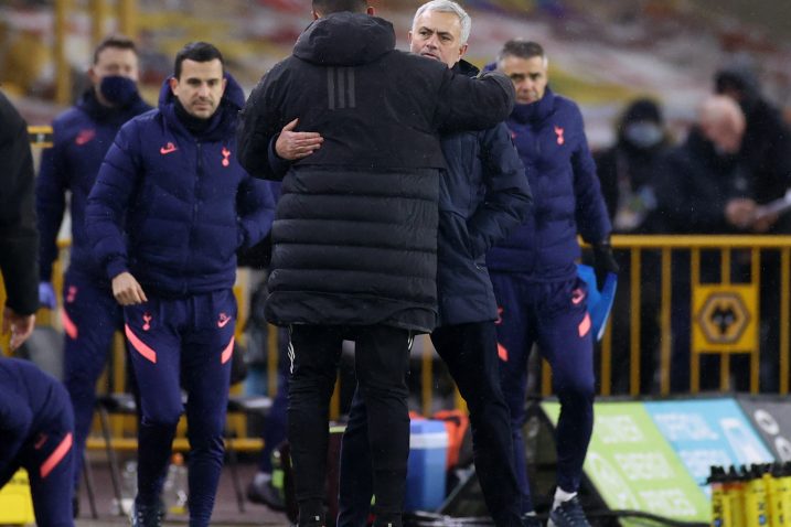Nuno Espirito Santo i Jose Mourinho/Foto REUTERS