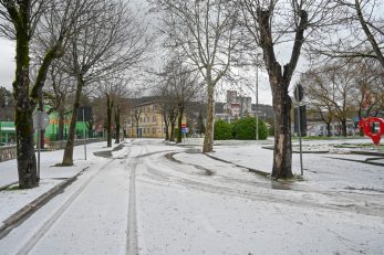 Tuča zabijelila Pazin / Foto Monika Radovan