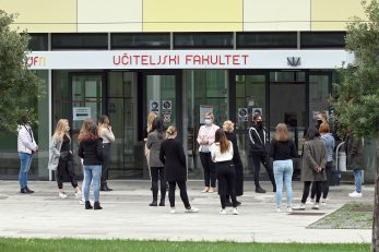 S obzirom na to da može zadovoljiti propisane epidemiološke mjere, i Učiteljski fakultet odlučio se za ispite uživo / Foto : V. KARUZA