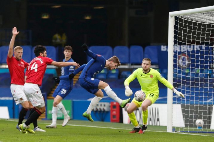 Timo Werner strijelac je drugoga pogotka Chelseaja/Foto REUTERS