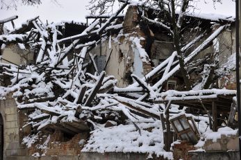 Strašne slike iz Petrinje, ruševine sada i pod snijegom / Foto D. KOVAČEVIĆ