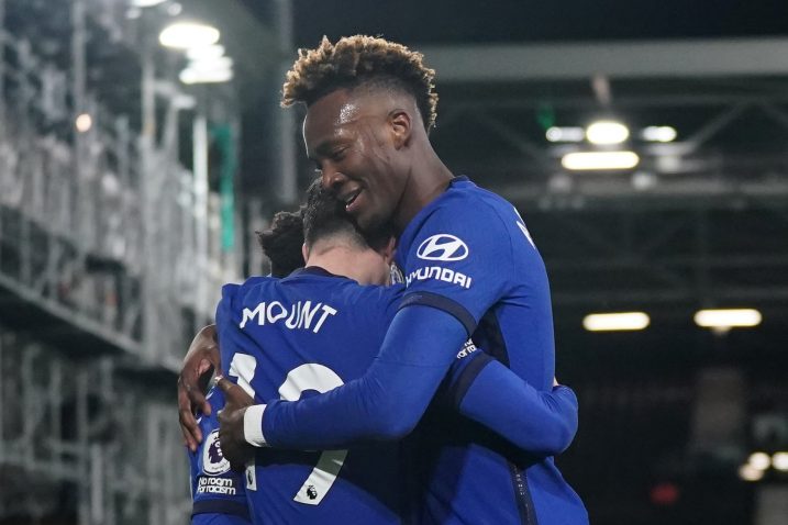 Mason Mount i Tammy Abraham (Chelsea)/Foto REUTERS