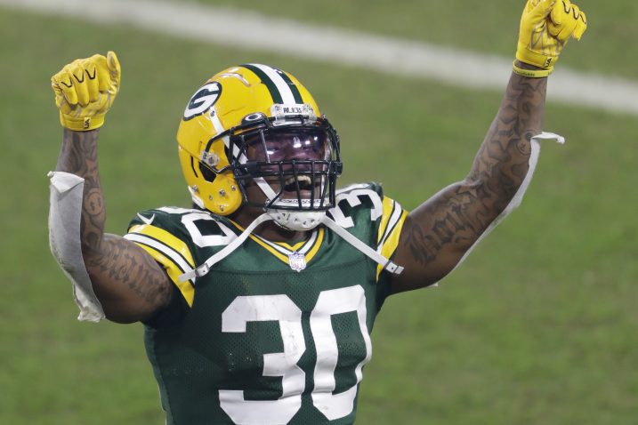 Jamaal Williams (Green Bay Packers)/Foto REUTERS