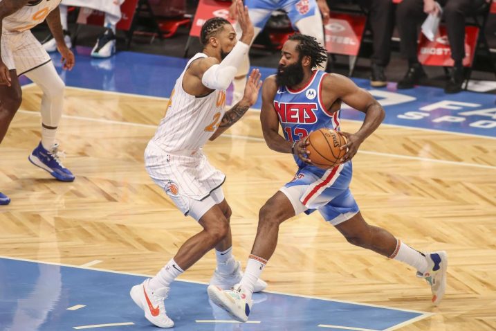 James Harden prvi put u dresu Netsa/Foto: REUTERS