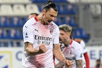 Zlatan Ibrahimović slavi pogodak/Foto: REUTERS