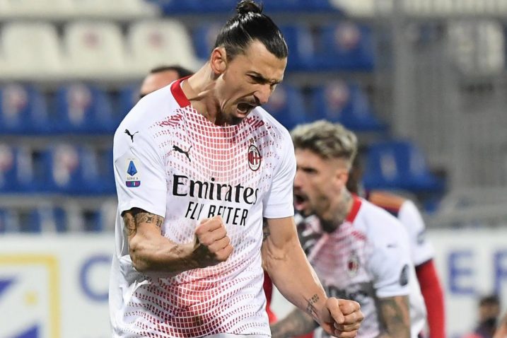 Zlatan Ibrahimović slavi pogodak/Foto: REUTERS