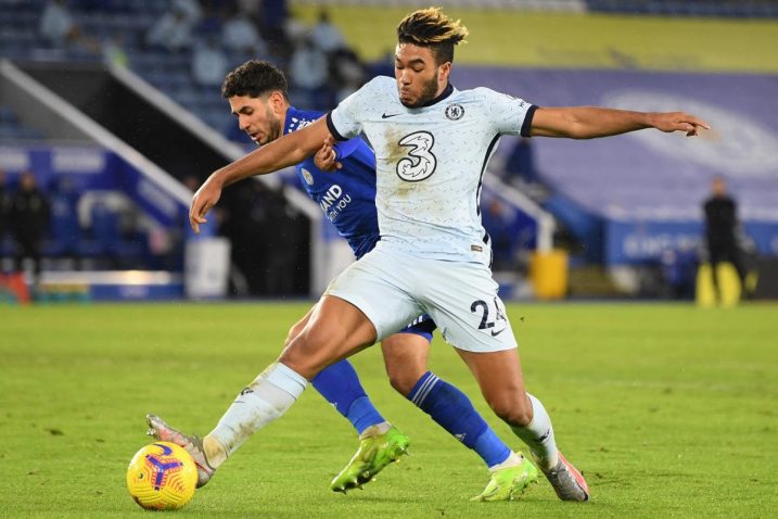 Ayoze Perez (Leicester City) i Reece James (Chelsea)/Foto REUTERS