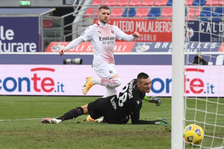 Ante Rebić zabija gol/Foto: REUTERS