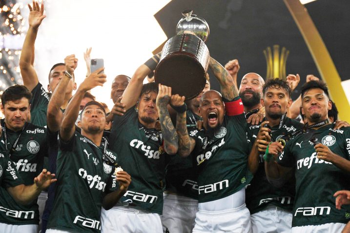 Slavlje igrača Palmeirasa nakon finala/Foto REUTERS