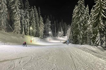 Noćno skijanje na Jahorini / Snimio čitatetlj