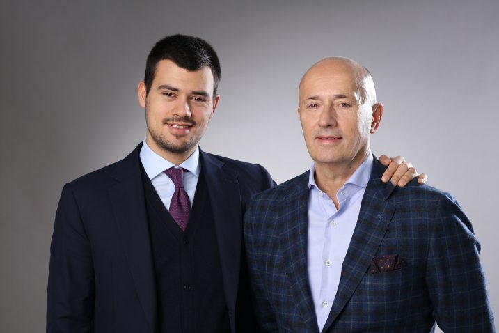 Miodrag Kostić, predsjednik MK Group i Aleksandar Kostić, potpredsjednik MK Group