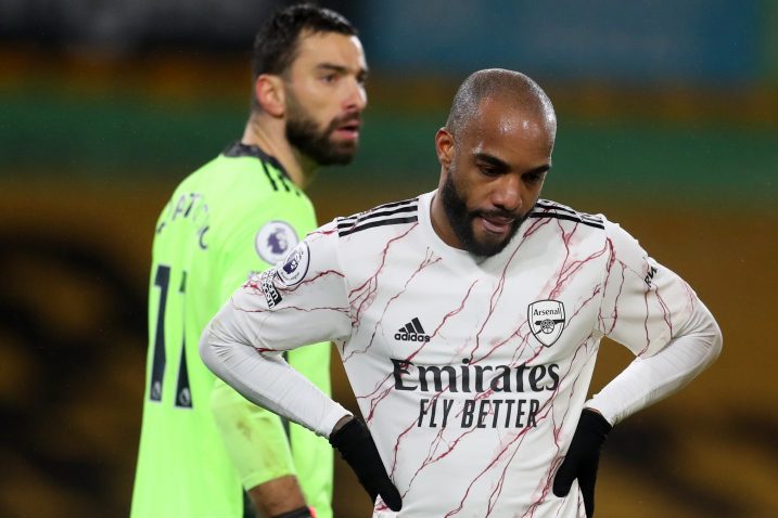 Alexandre Lacazette i Rui Patricio/Foto REUTERS