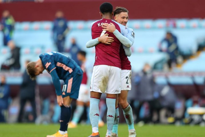 Ezri Konsa i Matty Cash (Aston Villa) nakon utakmice/Foto REUTERS