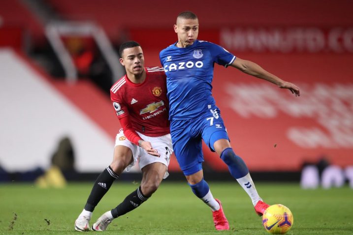 Richarlison i Mason Greenwood u duelu/Foto: REUTERS