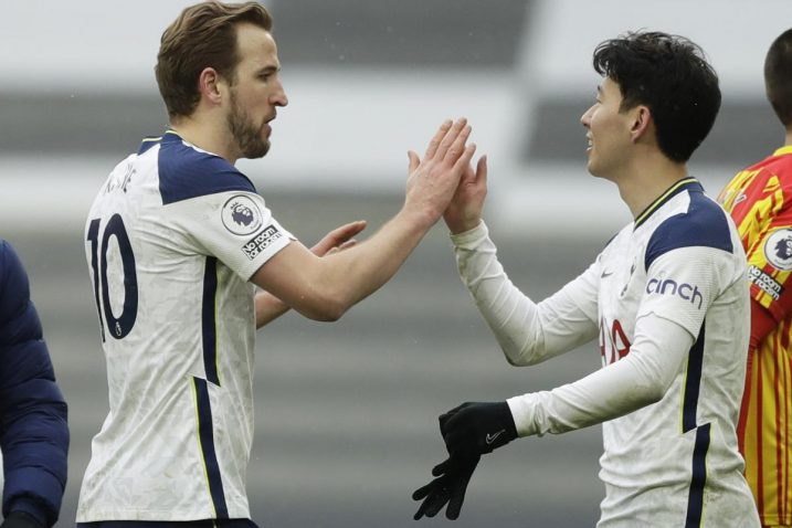 Harry Kane i Son Heung-Min/Foto: REUTERS