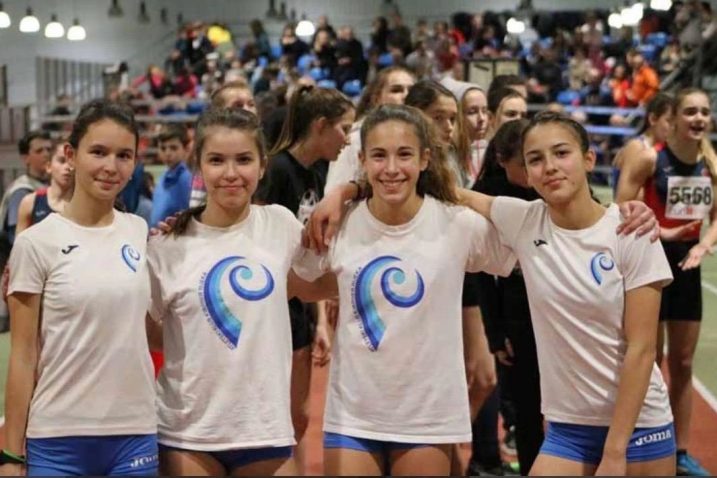 Rori Kezele, Helena Pervan, Elide Babić i Nicole Milić
