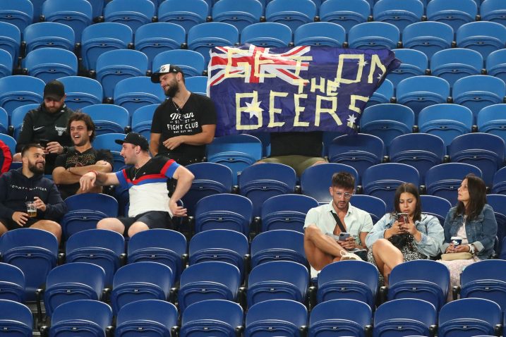 Ovakve slike neće stizati iz Melbourna idućih dana/Foto REUTERS