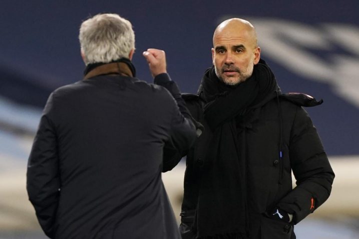 Pep Guardiola i Jose Mourinho/Foto REUTERS