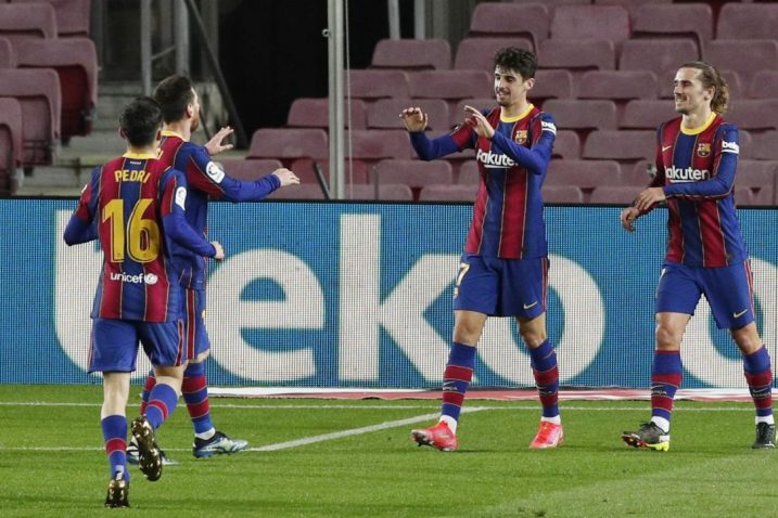Igrači Barcelone/Foto REUTERS