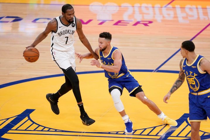 Kevin Durant i Steph Curry/Foto; REUTERS